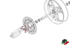 Titan Schrauben Set Bremsscheibe für Ducati & MV Agusta